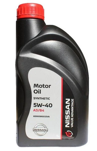 Изображение Масло моторное NISSAN 5W-40 1л KE900-90032-VA Масло моторное NISSAN 5W-40 1л KE900-90032-VA