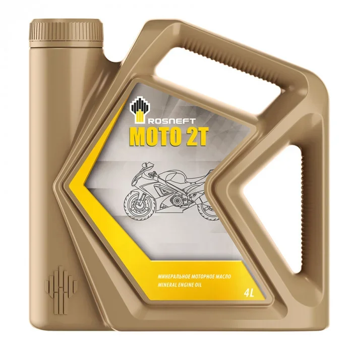 Масло моторное ROSNEFT MOTO 2T 4л ROSNEFT MOTO 2T/4