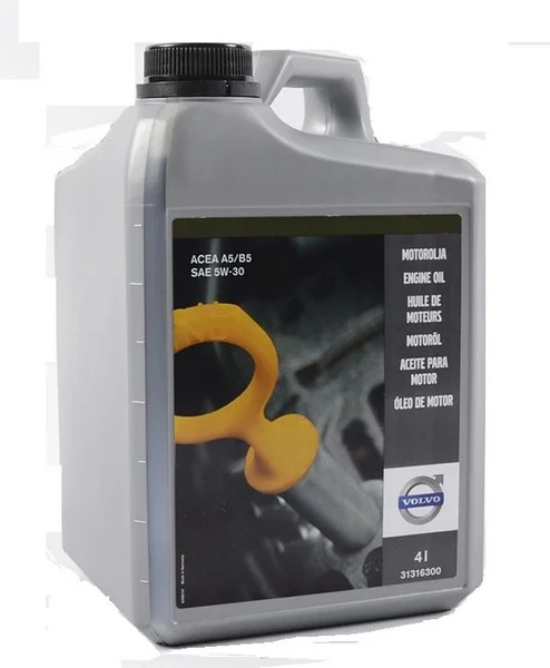 Изображение Масло моторное VOLVO 5W-30 4л 31316300 Масло моторное VOLVO 5W-30 4л 31316300