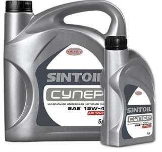 Масло моторное SINTEC 15W-40 1л 32858