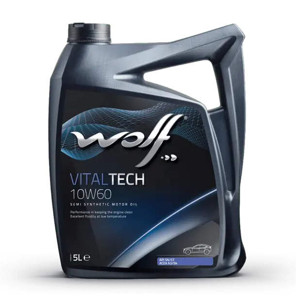 Масло моторное WOLF VITALTECH 10W-60 5л 24118/5