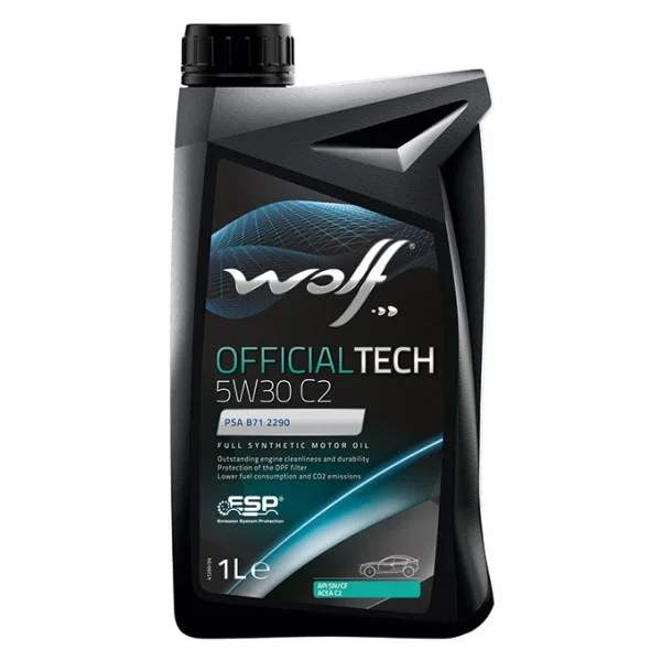 Масло моторное WOLF OFFICIALTECH 5W-30 1л 65629/1