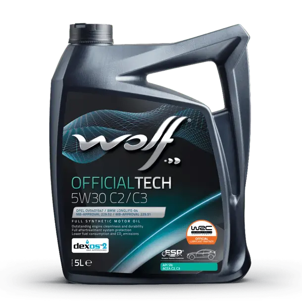 Масло моторное WOLF OFFICIALTECH 5W-30 5л 65629/5