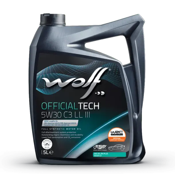 Масло моторное WOLF OFFICIALTECH 5W-30 5л 65644/5