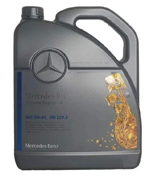 Масло моторное MERCEDES 5W-40 5л A000989850613AAEE