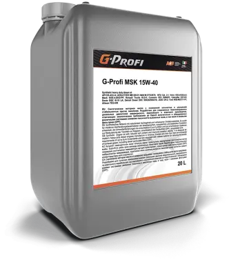Масло моторное GENERGY 15W-40 20л 253130022