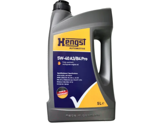 Масло моторное HENGST 5W-40 5л 645800000