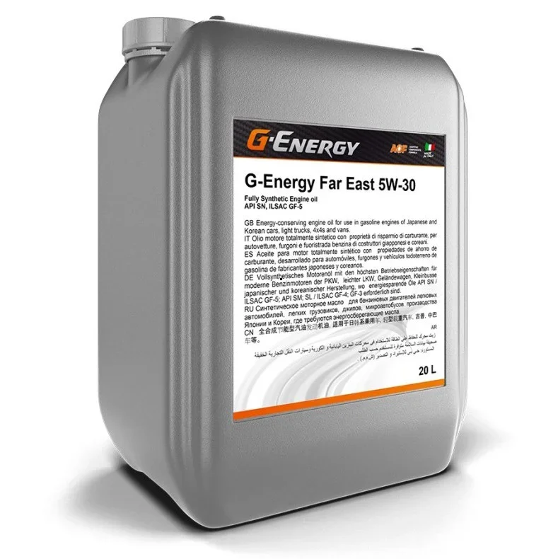 Масло моторное GENERGY SYNTHETIC FAR EAST 5W-30 20л 253140391