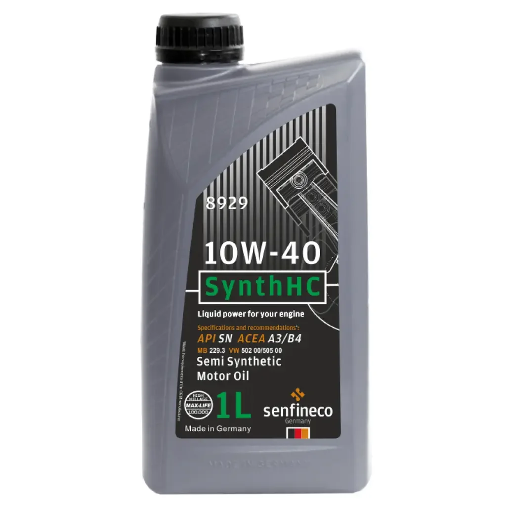 Масло моторное SENFINECO 10W-40 1л 8929