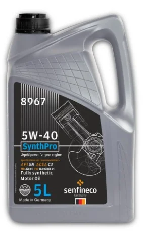 Масло моторное SENFINECO 5W-40 5л 8967