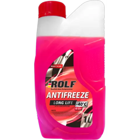 Antifreeze G12+ Red 1л ROLF 70011