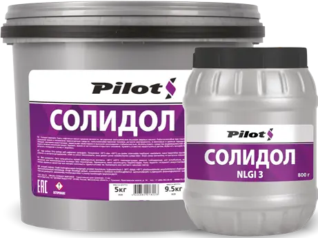 Смазка солидол PILOTS 0.1кг 3677
