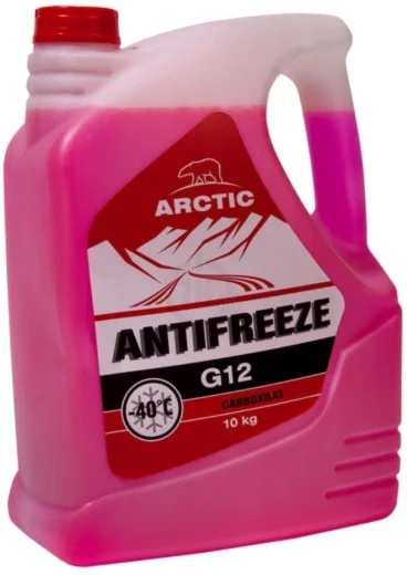 10кг.Антифриз A-40М G12 красный, РФ ARCTIC ARC10R