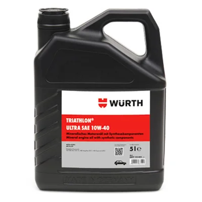 Масло моторное WÜRTH 10W-40 5л 0897110402
