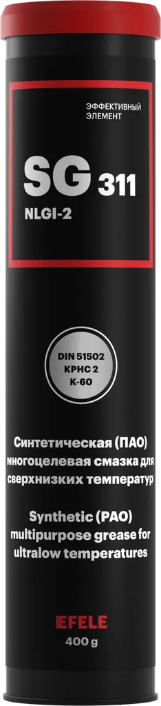 Смазка синтетическая EFELE многоцелевая 0.4кг 91198