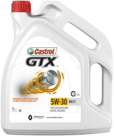 Масло моторное CASTROL GTX RN17 5W-30 5л CASTROL 5W30 GTX RN17/5