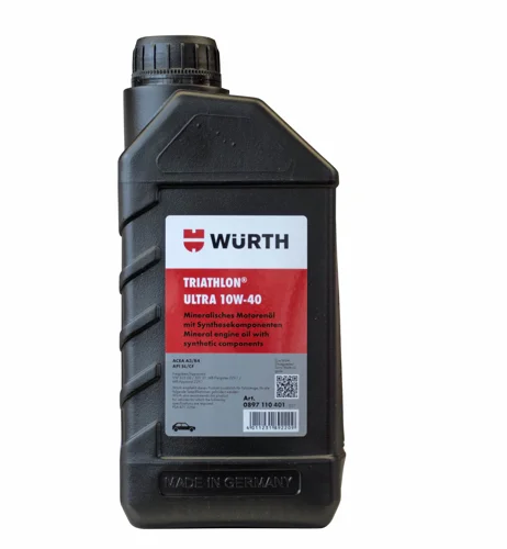 Масло моторное WÜRTH 10W-40 1л 0897110401