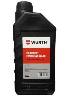 Масло моторное WÜRTH 5W-40 1л 0897705401
