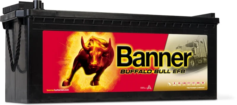 Аккум Buffalo Bull 190Ah EFB 12V 1050A 514х223х195mm BANNER BA69017EFB