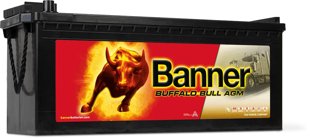 Аккум Buffalo Bull 225Ah SHD PRO 12V 1150A 517х273х212mm00189-00190 BANNER BA72503SHDPRO