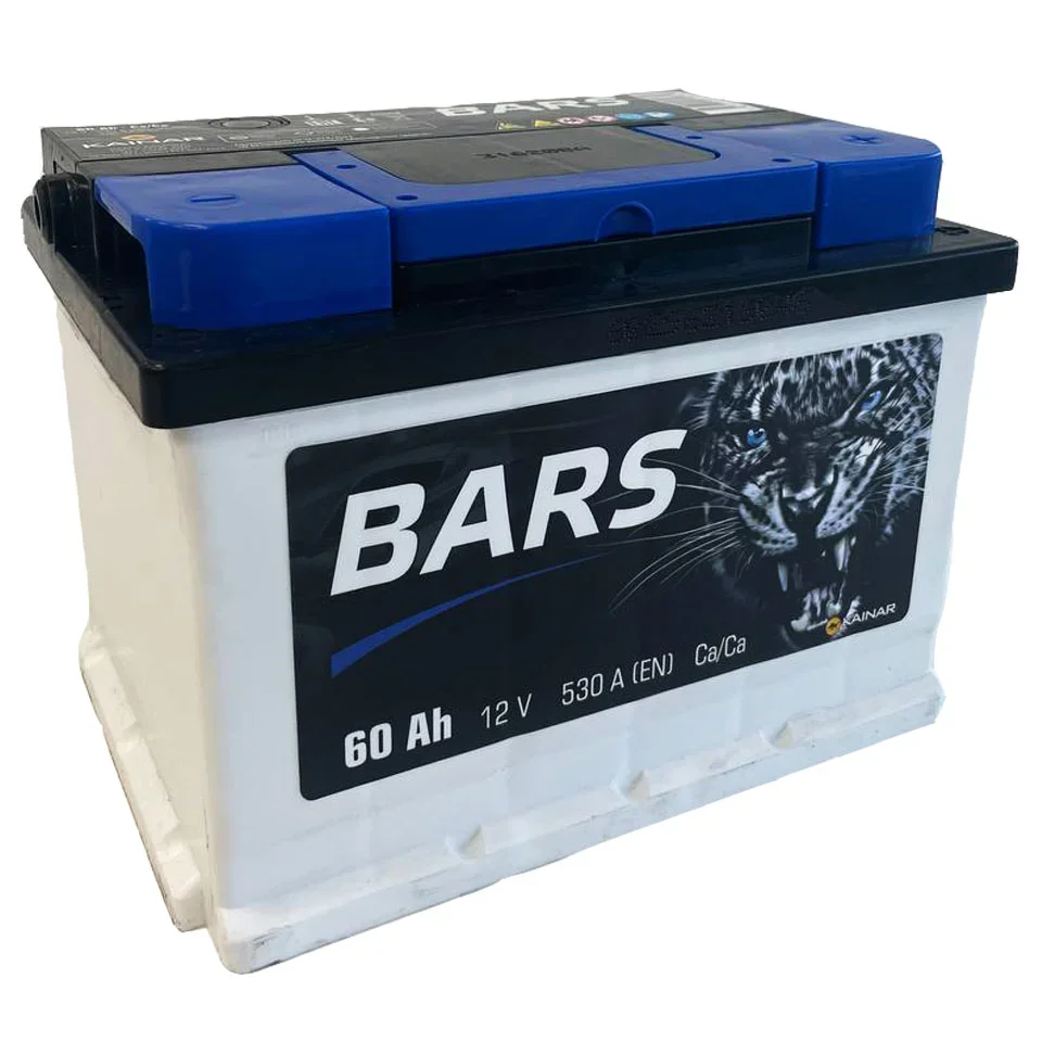 60 R низк. (530A, 242*175*175). BARS B060 171 04 0 R