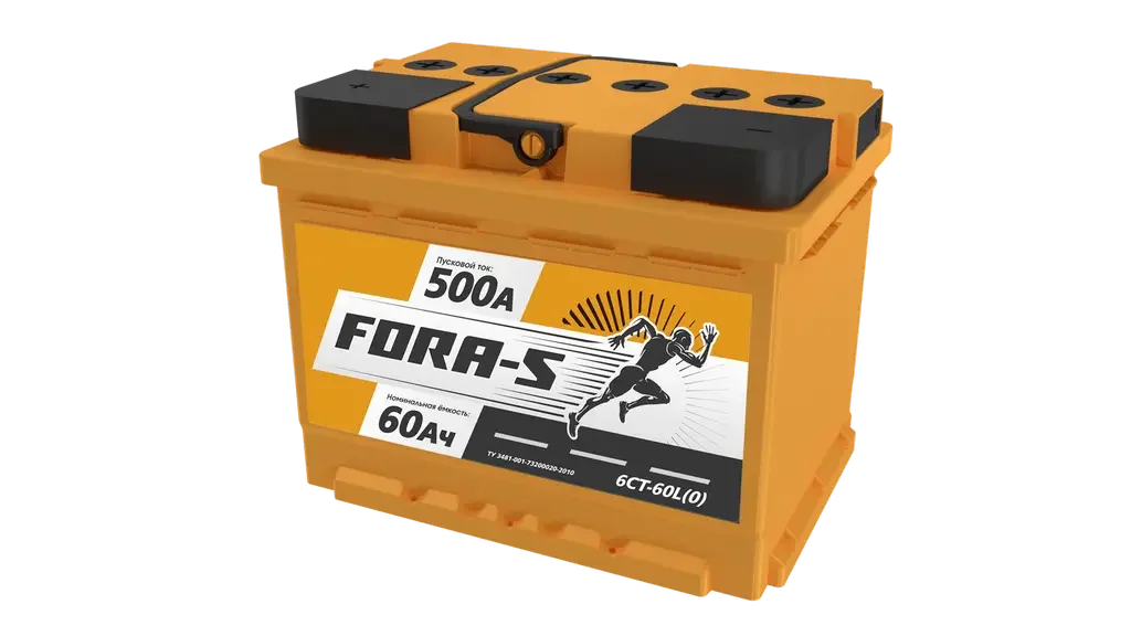 60 R (500A, 242*175*190). FORA-S TC-00001638