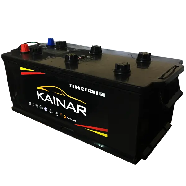 Euro 210 (4) рус -/+ (1350A, 524*239*240) с бортами KAINAR 210 121 15 0 4