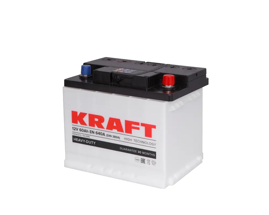 Изображение 60 R (560A, 242*175*190). KRAFT AUTOMOTIVE S L2 060 10B13 60 R (560A, 242*175*190). KRAFT AUTOMOTIVE S L2 060 10B13