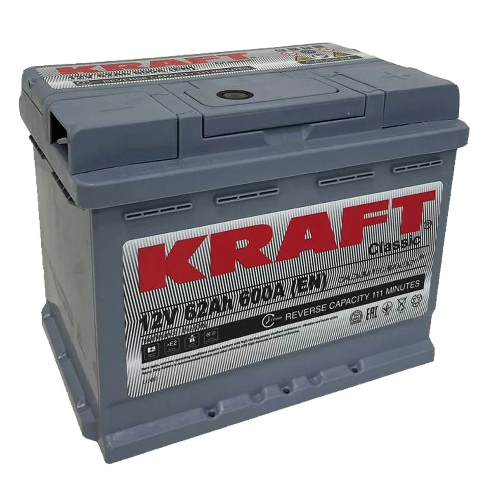 62 R (600A, 242*175*190) KRAFT AUTOMOTIVE S L2 062 10B13