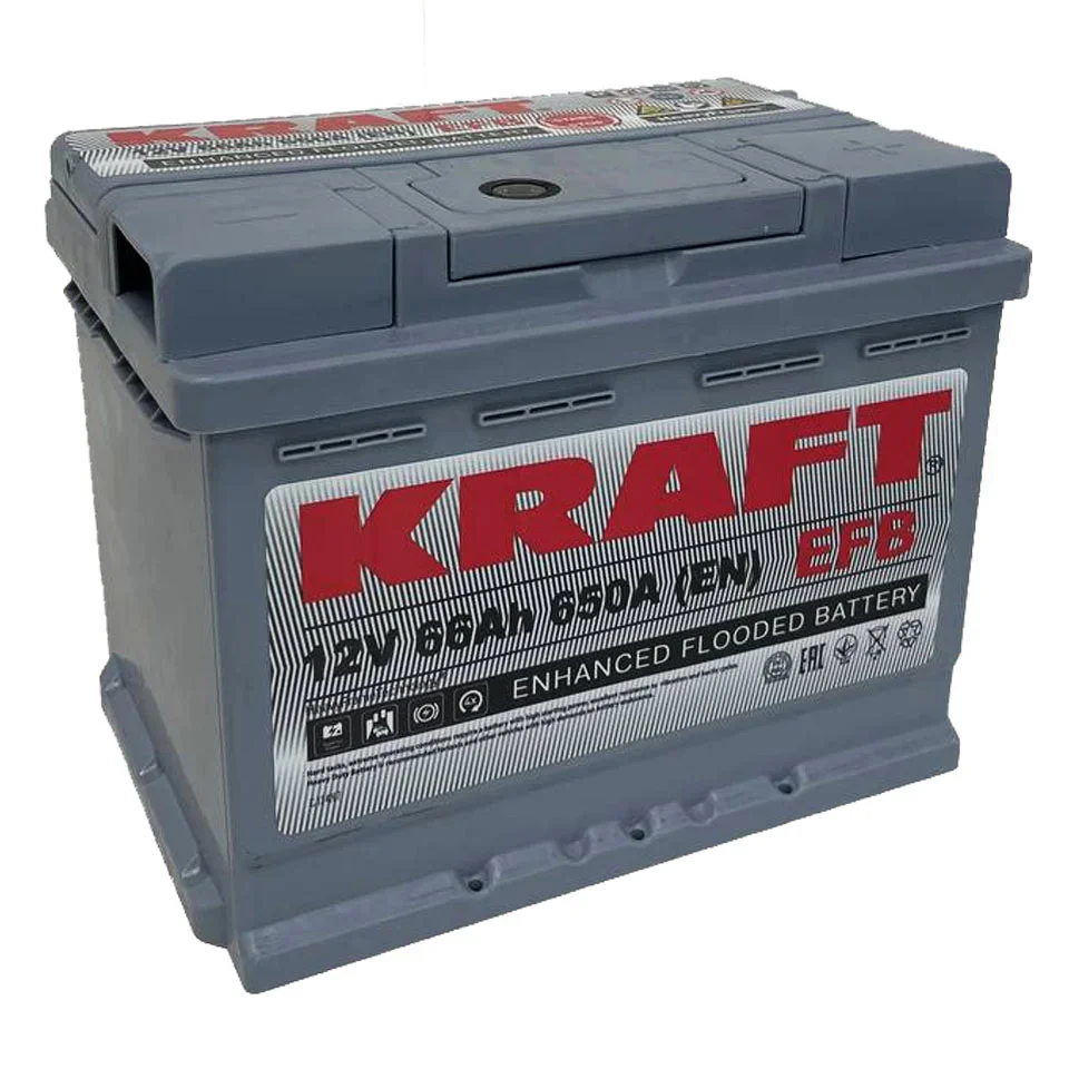EFB 66 R (650A, 242*175*190) KRAFT AUTOMOTIVE SL2 063 10B13