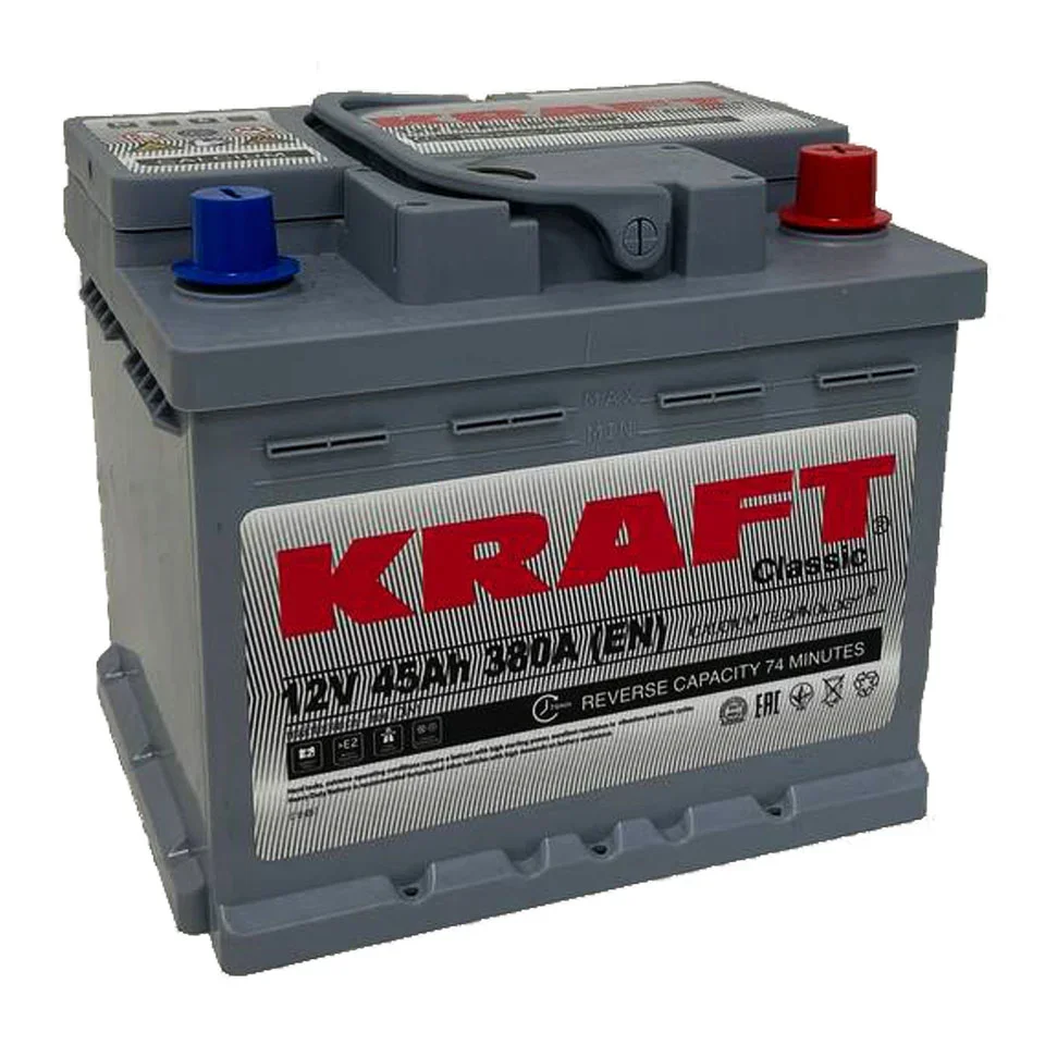 45 R низк. (380A, 207*175*175). KRAFT AUTOMOTIVE S LB1 045 10B13