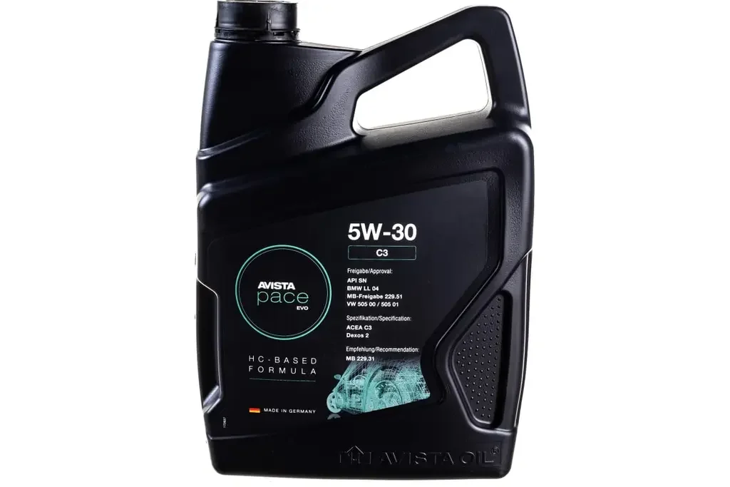 Масло моторное AVISTA 5W-30 5л 173503