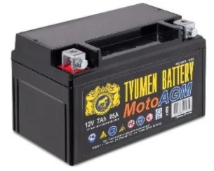 YTX7 7Ah (95A 150*85*94) TYUMEN BATTERY 00000007301