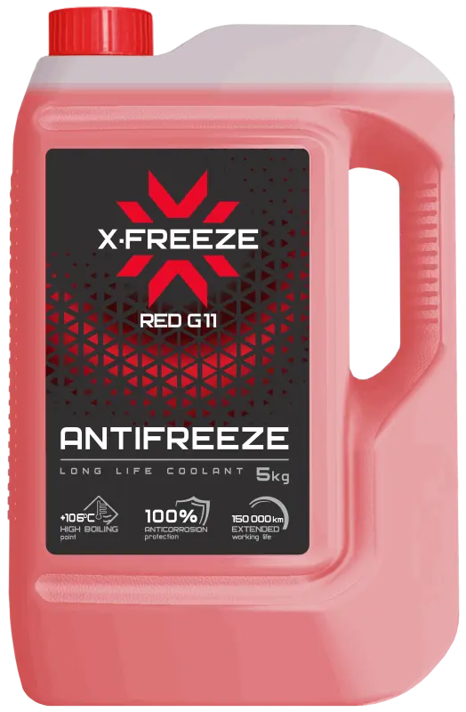 Антифриз Red красный 5л. X-FREEZE 430206074