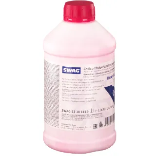 Изображение Антифриз G12 (-35°C готовый к применению) SWAG 33 10 1119 Антифриз G12 (-35°C готовый к применению) SWAG 33 10 1119