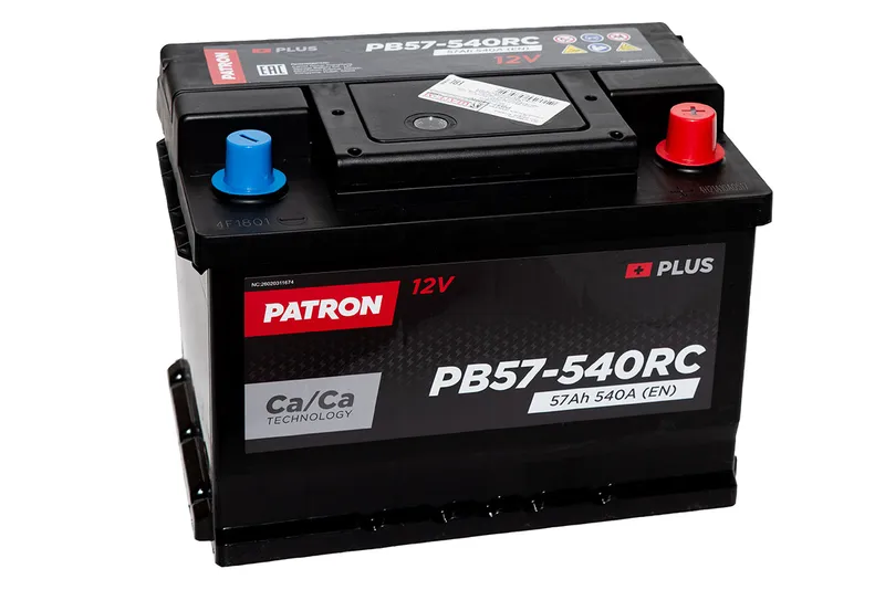 Аккумулятор PATRON PLUS 57 А/ч PATRON PB57-540RC