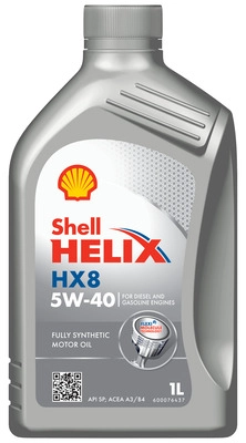 Масло моторное SHELL HELIX HX8 5W-40 1л 550070335