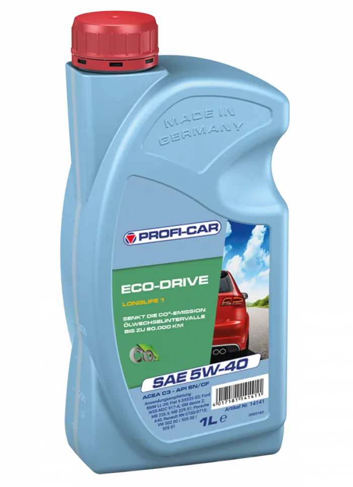 Масло моторное PROFI-CAR ECO-DRIVE LONGLIFE I 5W-40 1л 14141