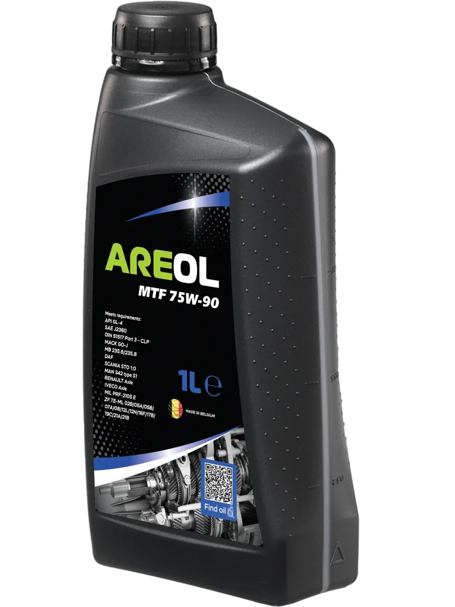 Изображение Трансмиссионное масло AREOL MTF 75W-90 1л 75W90AR085 Трансмиссионное масло AREOL MTF 75W-90 1л 75W90AR085