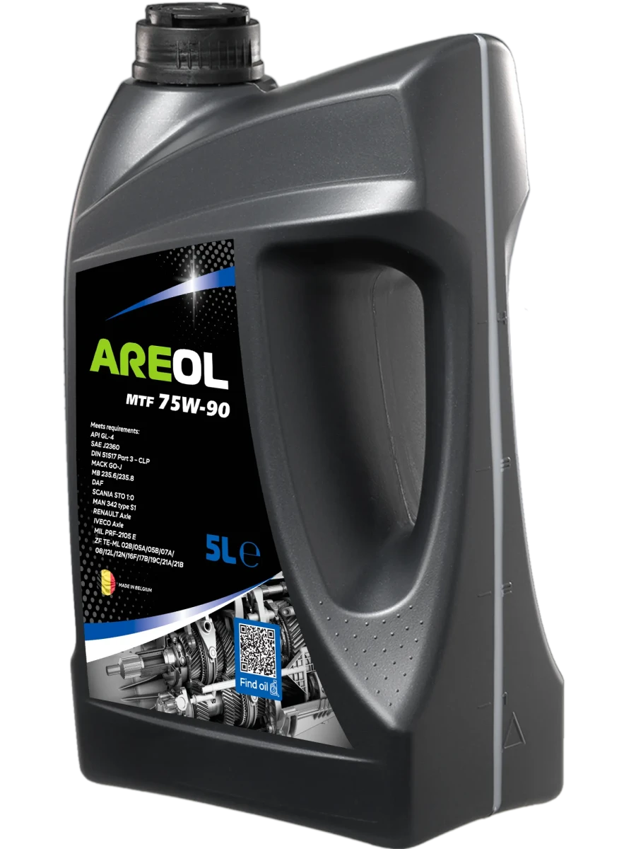 Изображение Трансмиссионное масло AREOL MTF 75W-90 5л 75W90AR086 Трансмиссионное масло AREOL MTF 75W-90 5л 75W90AR086