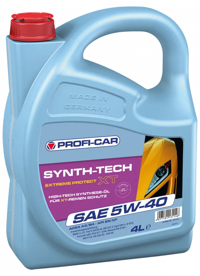 Масло моторное PROFI-CAR 5W-40 4л 13114