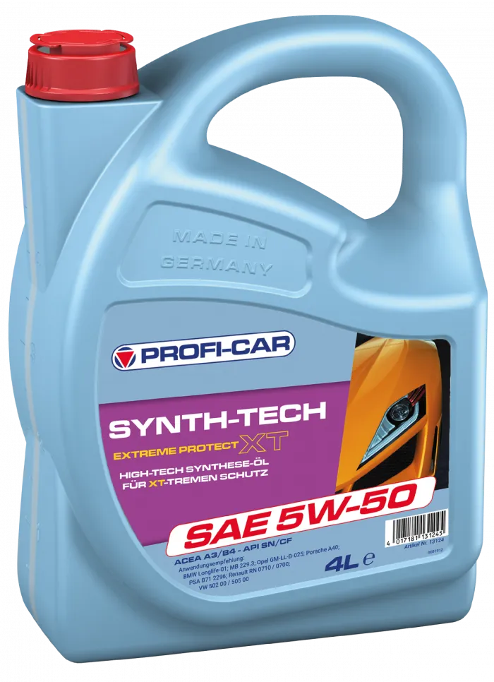 Масло моторное PROFI-CAR 5W-50 4л 13124