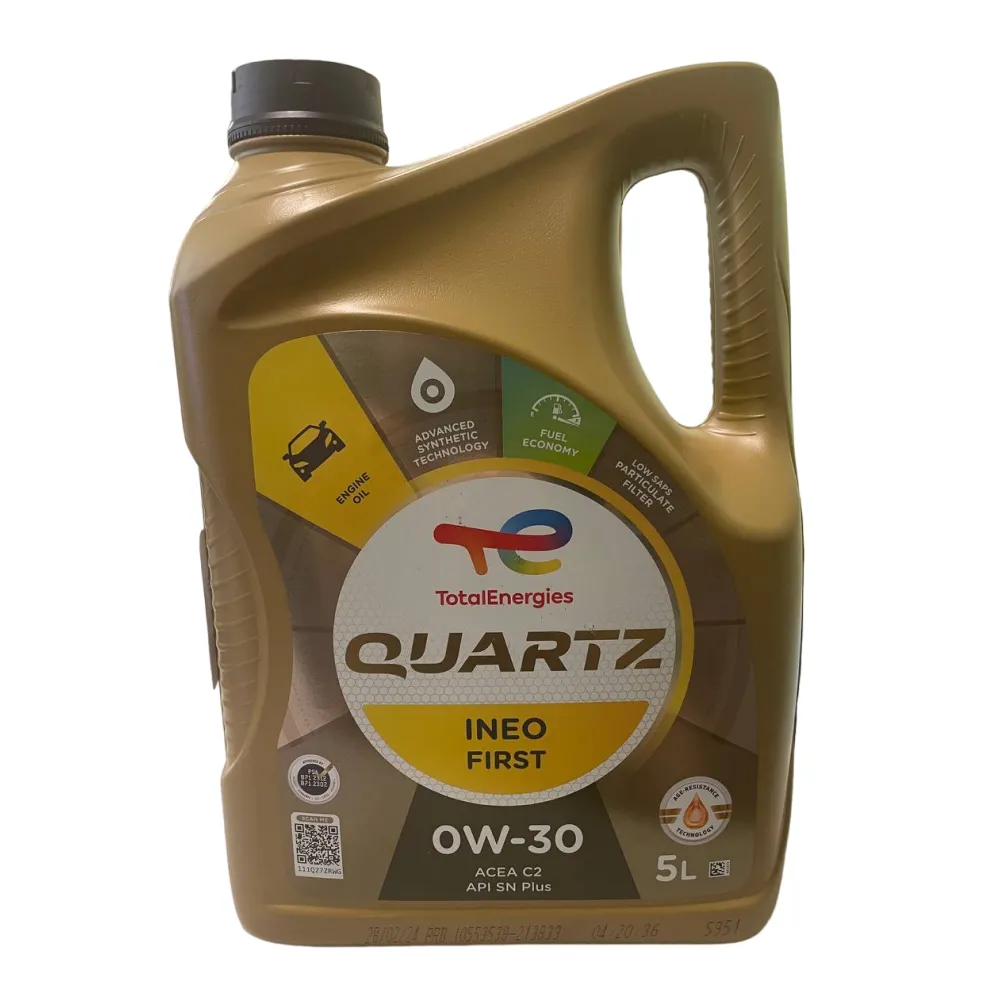 Масло моторное TOTAL QUARTZ INEO FIRST 0W-30 5л 213833