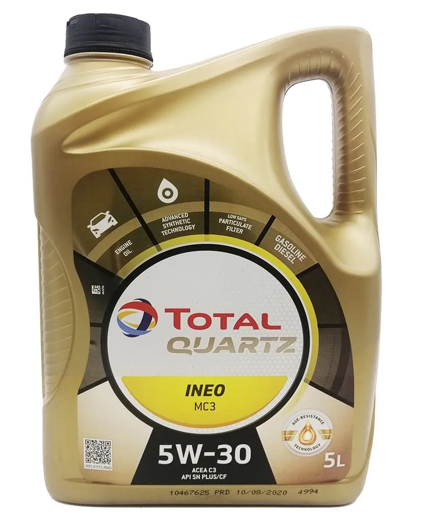 Масло моторное TOTAL QUARTZ INEO MC3 5W-30 5л 213698
