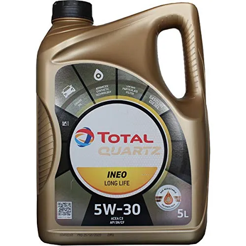 Масло моторное TOTAL QUARTZ INEO L LIFE 5W-30 5л 213819