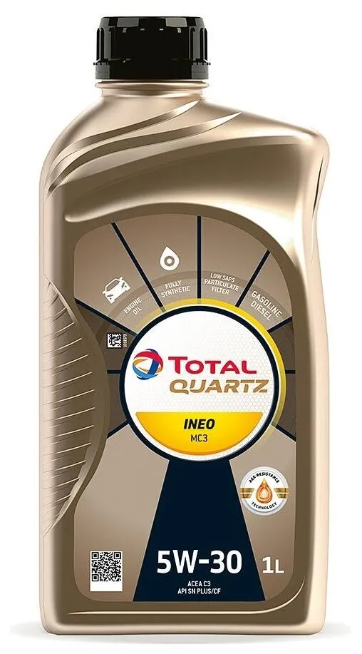 Масло моторное TOTAL QUARTZ INEO MC3 5W-30 1л 213769