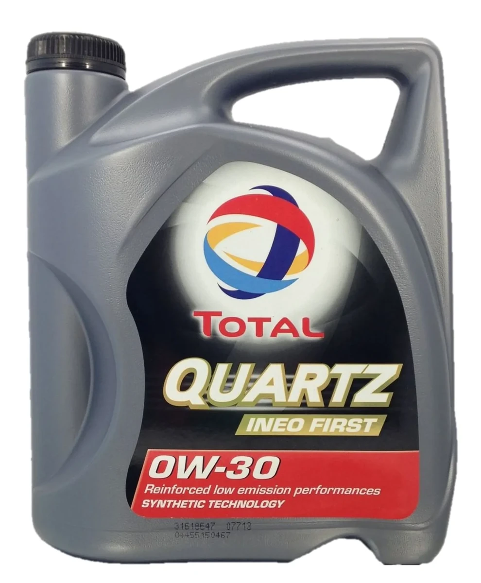 Изображение Масло моторное TOTAL QUARTZ INEO FIRST 0W-30 4л 213834 Масло моторное TOTAL QUARTZ INEO FIRST 0W-30 4л 213834
