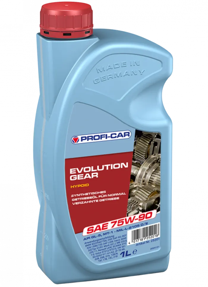 Трансмиссионное масло PROFI-CAR HYPOID EVOLUTION GEAR 75W-90 1л 25201