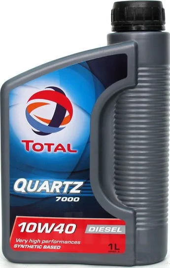Изображение Масло моторное TOTAL QUARTZ DIESEL 7000 10W-40 1л 214111 Масло моторное TOTAL QUARTZ DIESEL 7000 10W-40 1л 214111