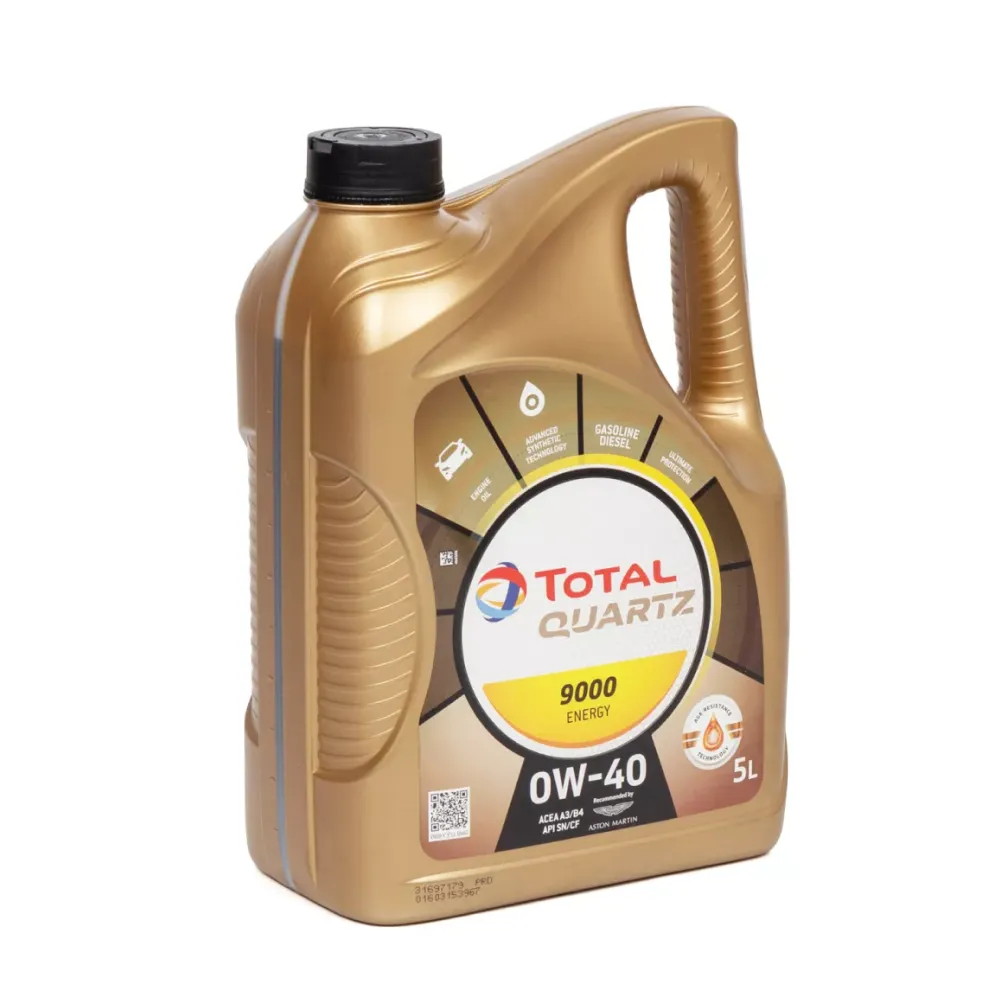Масло моторное TOTAL QUARTZ 9000 ENERGY 0W-40 5л 213989